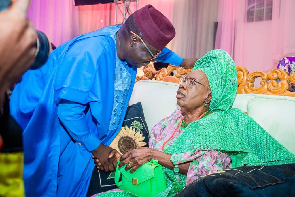 Ambassador Eniola Ajayi, Siblings Celebrate Mother At 90 Amidst Funfair ...